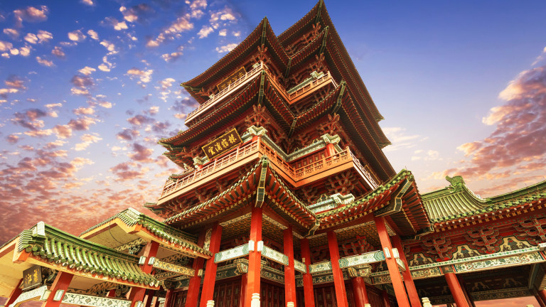Chinese ancient architecture, ancient religious